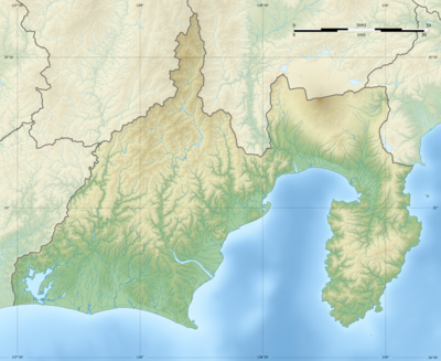 Shizuoka géolocalisation relief.svg