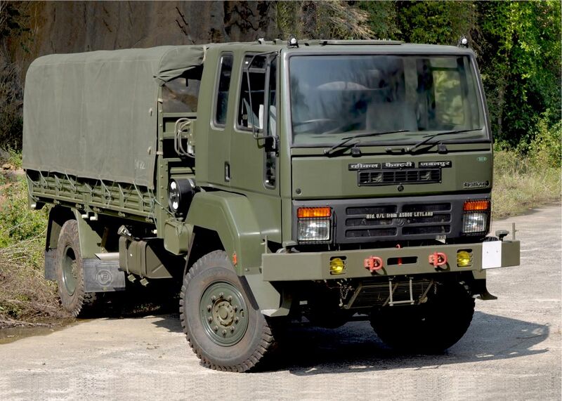 File:Vehicle Factory Jabalpur (VFJ)'s Stallion Truck for the Indian Army.jpg