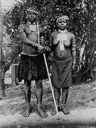 Zulu Bride and Bridegroom