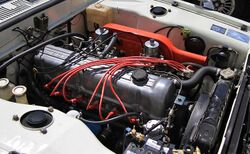 1972 Nissan Skyline Hardtop C10 2000GT-X engine room.jpg
