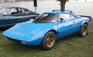 1974 Lancia Stratos Stradale at Greenwich 2021, front left.jpg