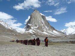 Historic Eco Pad Yatra in the Himalayas in 2009