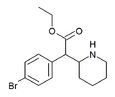 4-bromoethylphenidate structure.png