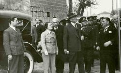 Atatürk, Ali Çetinkaya and Sabiha Gökçen in Diyarbakır.jpg