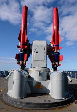 Drill Sea Dart Missiles Onboard HMS Edinburgh MOD 45153846.jpg
