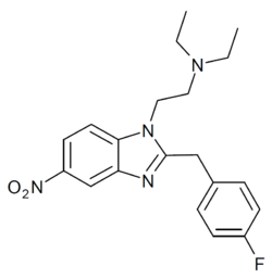 Fluonitazene structure.png