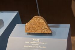 Peekskill meteorite in Museum of Natural History.jpg