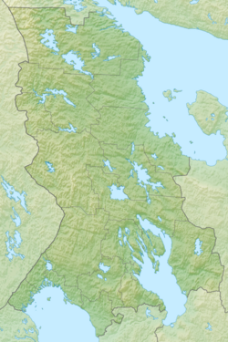 Yanisyarvi is located in Karelia