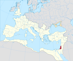 Roman Empire - Syria Palaestina (AD 210).svg