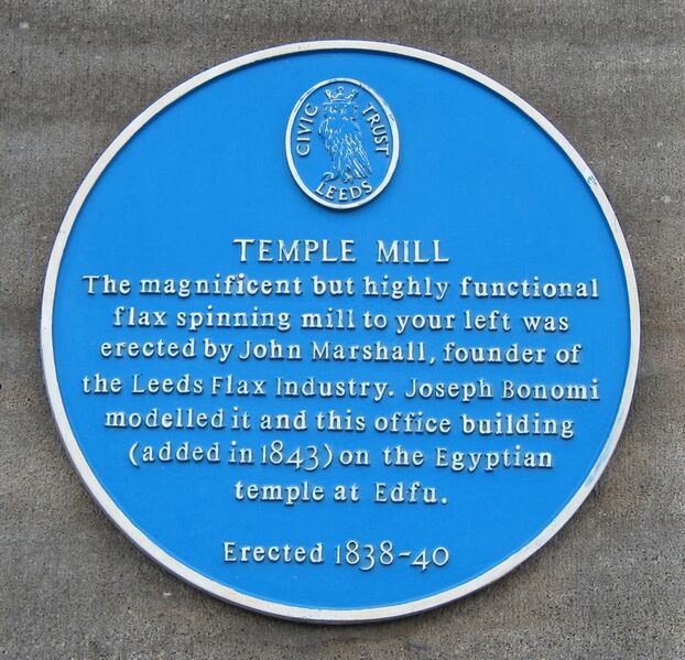 File:Temple Mill blue plaque 2018.jpg
