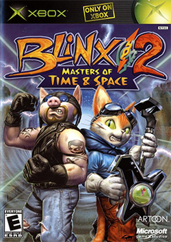 Blinx 2 - Masters of Time and Space Coverart.png