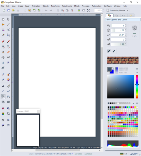 Chasys Draw IES screenshot, version 5.09.01.png