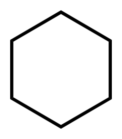 Cyclohexane simple.svg