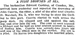 John Canvin Sr. (1824-1890) death in the New York Tribune on January 29, 1890.png