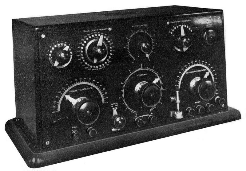 File:Marconi Type 106 crystal radio receiver.jpg