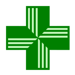 Pharmacy Green Cross.svg