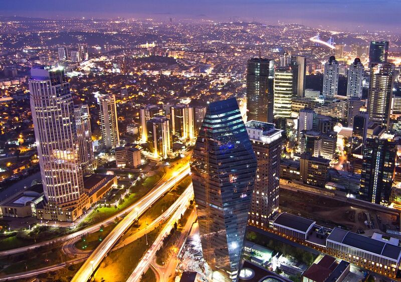 File:View of Levent financial district from Istanbul Sapphire.jpg