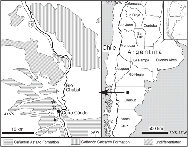 Earth:Cañadón Calcáreo Formation - HandWiki