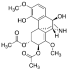 Chemical structure of fenfangjine G.
