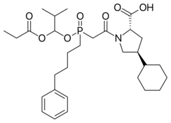 Fosinopril structure.svg