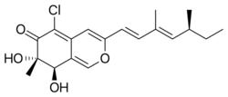 Luteusin A.svg