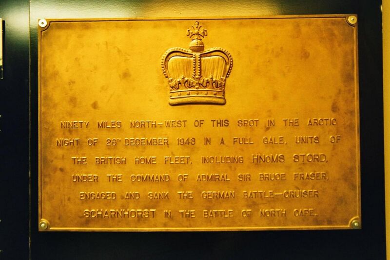 File:North cape battle memorial plaque.jpg