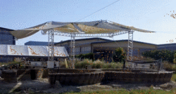 Timelapse of 3D-printer construction of the clay house "Tecla" v1.0 (cropped).gif