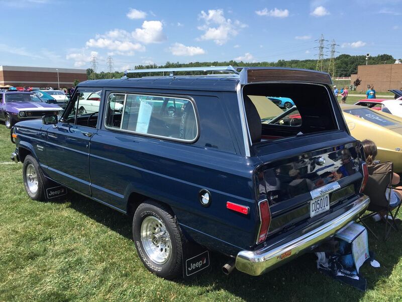 File:1983 Jeep Cherokee (SJ) two-door at 2015 AMO show 2of5.jpg