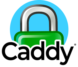 Caddy 2 lock icon and wordmark logo.svg