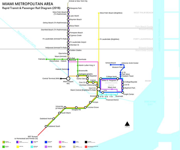 File:Miami Metro Map 2017.png