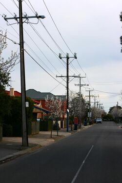 Brompton, Adelaide - Stobie poles.jpg