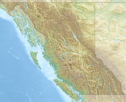 Dark Mountain is located in British Columbia