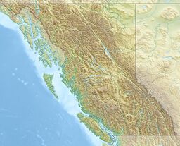 Armadillo Peak is located in British Columbia