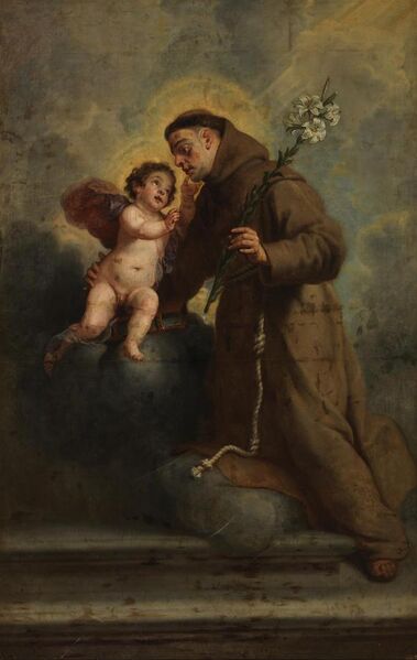 File:Gaspar de Crayer - St Anthony of Padua with the Child Jesus.jpg