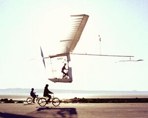 Gossamer Albatross II in flight.jpg