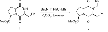 N-Alkylation of 2,5-Diketopiperazines and epimerisation