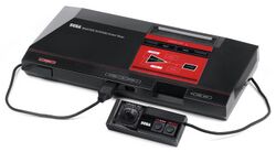 A Master System console