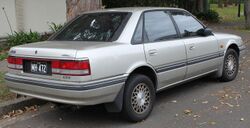 1991 Mazda 626 (GD Series 2) 2.2i sedan (22692758139).jpg
