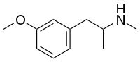 3-Methoxymethamphetamine.svg