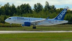 The CS100 first flew on 16 September 2013