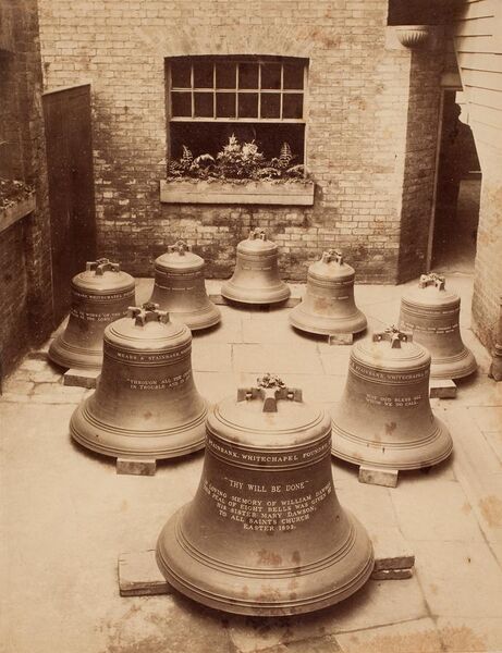 File:Cast Bells Whitechapel Bell Foundry 01.jpg