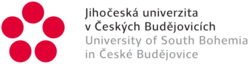 Logo (with name) of University of South Bohemia.svg