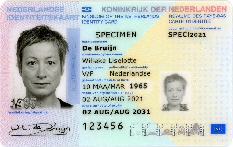 File:Nederlandse identiteitskaart 2021-II (Voorkant).jpg