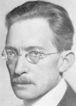 Portrait of Gustaf Adolf Ising
