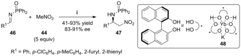 Shibasaki’s enantioselective nitro-Mannich reaction.svg