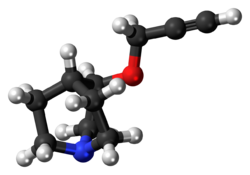 Talsaclidine 3D ball.png