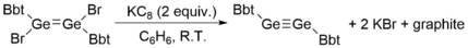 The synthesis of BbtGeGeBbt.