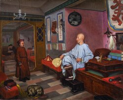 Chinese Trader in Kyakhta (Russia) (Carl Peter Mazer) - Gothenburg Museum of Art - GKM 2136.tif
