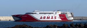 HSC Volcán de Tagoro, Port of Las Palmas, Gran Canaria, 12. January 2020, side view.jpg