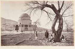 The Mausoleum of Timur Shah, Kabul, 1879.jpg